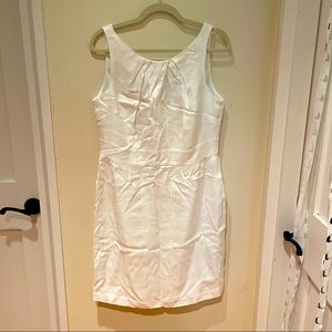 White Boden dress size 10R never worn